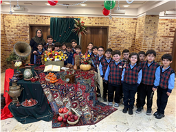 جشن یلدا در دبستان آبشناسان